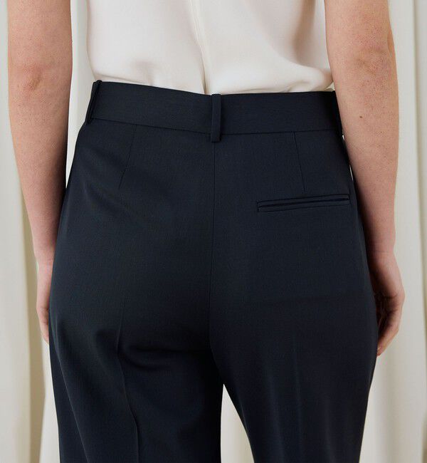 DES PRES「ハイツイストギャバジン タックパンツ」|スラックス|