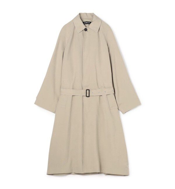 GALERIE VIE「ピーチクロス バルカラーコート」|ステンカラーコート|43 ベージュ
