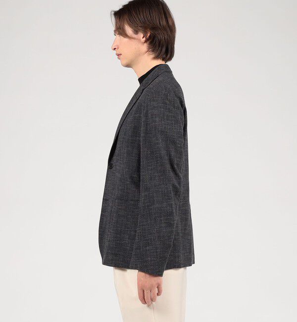 TOMORROWLAND MENS「ウールシルクナイロン シングルブレステッド 2Bジャケット CARLO BARBERA」|テーラードジャケット|