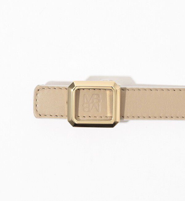 TOMORROWLAND GOODS「MAISON BOINET square buckle ベルト」|ベルト|
