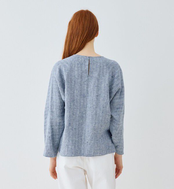 GALERIE VIE「ブラッシュドリネン プルオーバーシャツ」|シャツ・ブラウス|
