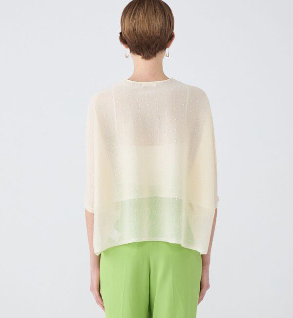 Ballsey「シアードット ワイドプルオーバー」|ニット・セーター|