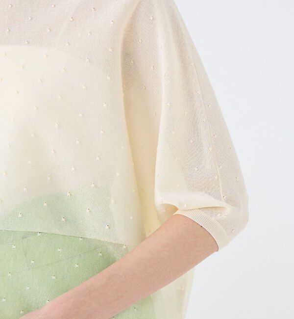 Ballsey「シアードット ワイドプルオーバー」|ニット・セーター|