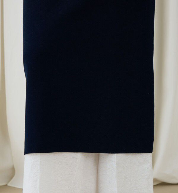 DES PRES「ハイツイストドライコットン ボートネックワンピース」|ワンピース|