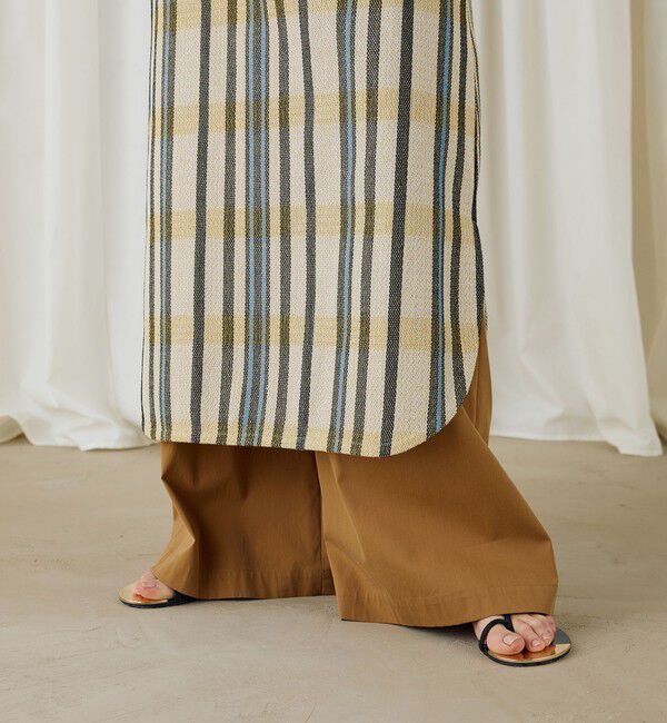 DES PRES「ウーブンライクニット ノースリーブワンピース」|ワンピース|