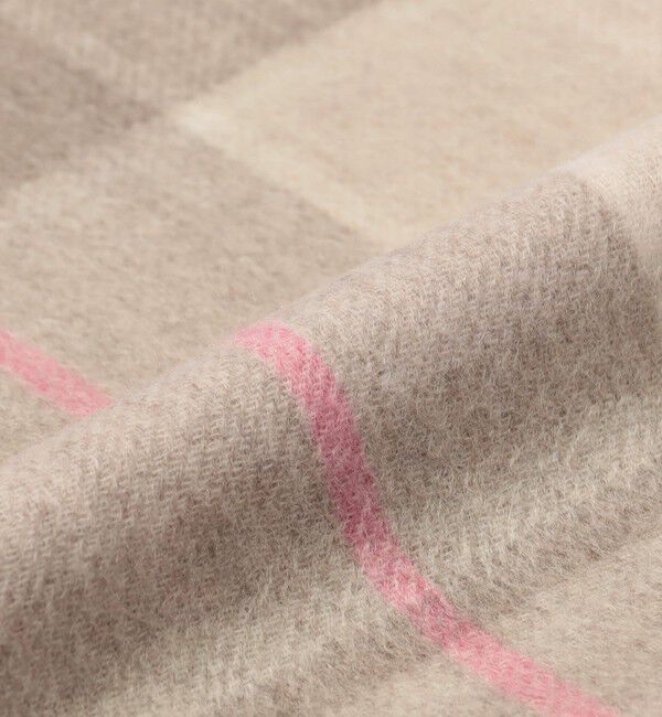 TOMORROWLAND GOODS「TOMORROWLAND カシミヤ ダブルフェイス チェックストール」|ストール|