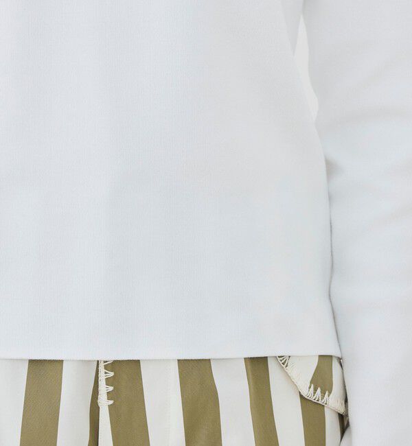 GALERIE VIE「シーアイランドコットン クルーネックプルオーバー」|ニット・セーター|