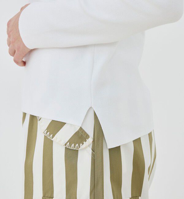 GALERIE VIE「シーアイランドコットン クルーネックプルオーバー」|ニット・セーター|