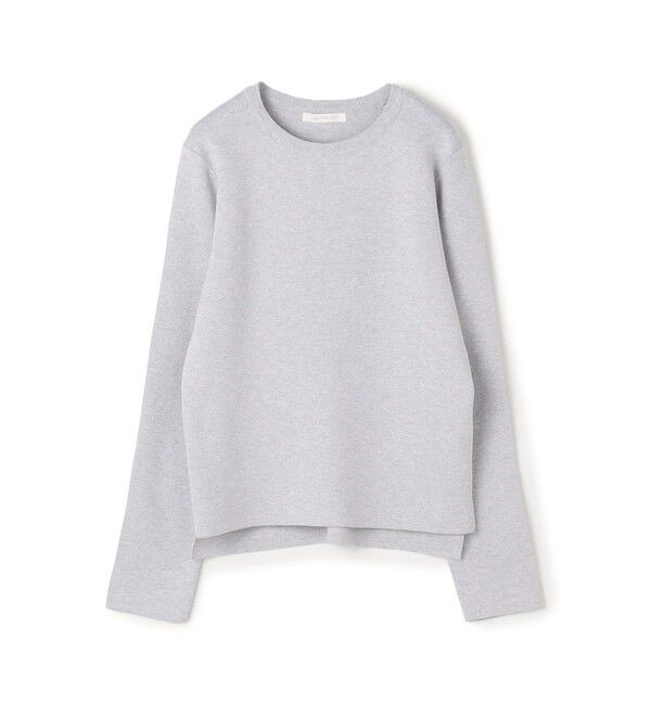 GALERIE VIE「シーアイランドコットン クルーネックプルオーバー」|ニット・セーター|13 ライトグレー