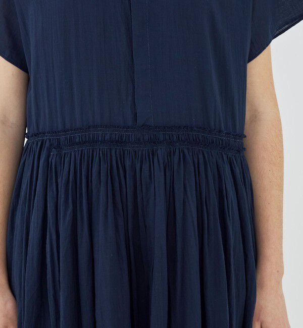 GALERIE VIE「【WEB先行予約】インドコットン アシンメトリーヘムワンピース」|ワンピース|