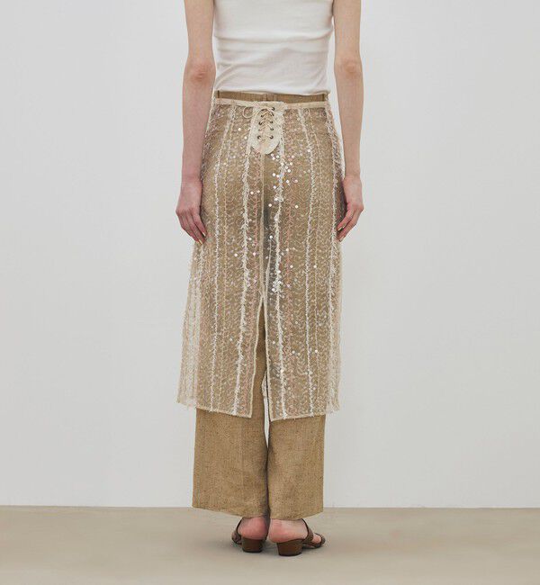 DES PRES「LUMINOUS FOLLIES スパンコールスカート」|スカート|
