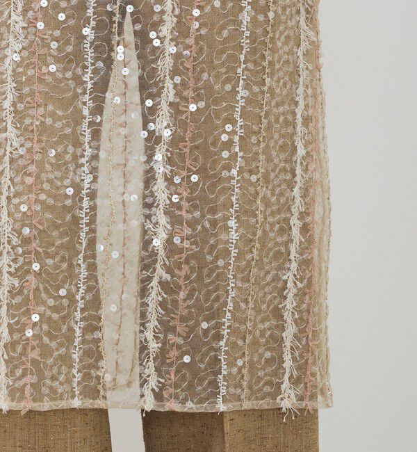 DES PRES「LUMINOUS FOLLIES スパンコールスカート」|スカート|