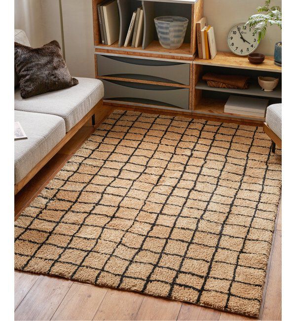 journal standard Furniture「GRID RUG 120x160 グリッド ラグ」|その他|