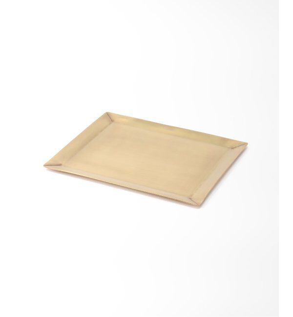 ACME「【fog linen work/フォグリネンワーク】BRASS PLATE REC 真鍮トレイ」|香水・フレグランス|