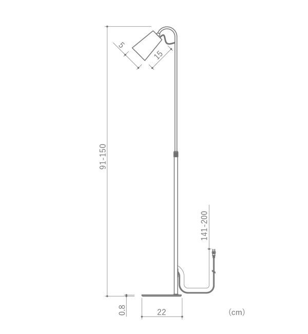 journal standard Furniture「Magnecco floor lamp　マグネッコ フロアランプ」|その他|