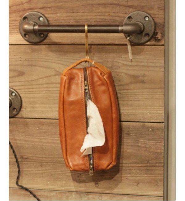 ACME「BOX CASE-CHESNUT ティッシュボックスケース」|ダストボックス|