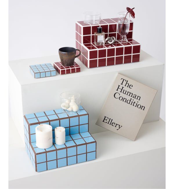 journal standard Furniture「【coloris tile/クロリタイル】JSF別注 TK PLATE S アクセサリートレー」|ステーショナリー|