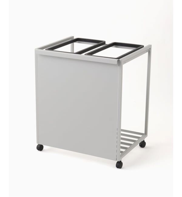 journal standard Furniture「《予約》【tower/タワー】JSF別注 目隠し分別ダストワゴン 45L 2分別」|ステーショナリー|