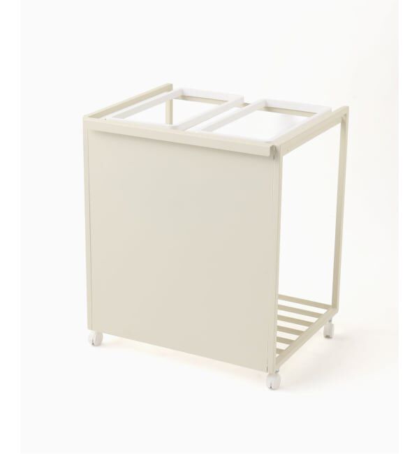 journal standard Furniture「《予約》【tower/タワー】JSF別注 目隠し分別ダストワゴン 45L 2分別」|ステーショナリー|