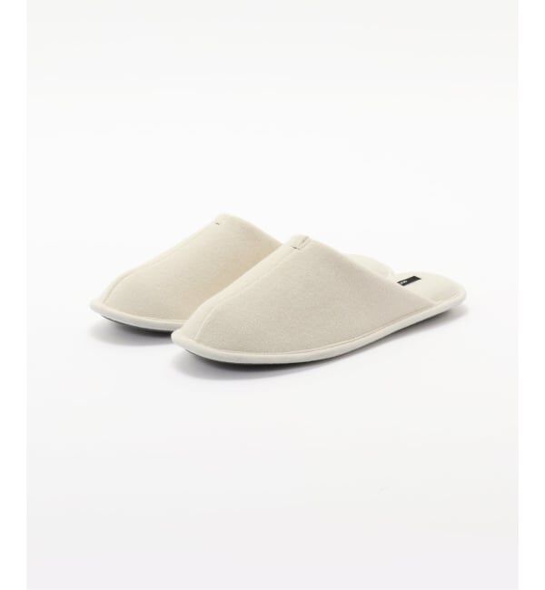 journal standard Furniture「【NOWU】PLAX PILE SLIPPER　スリッパ」|ルームシューズ|ホワイト