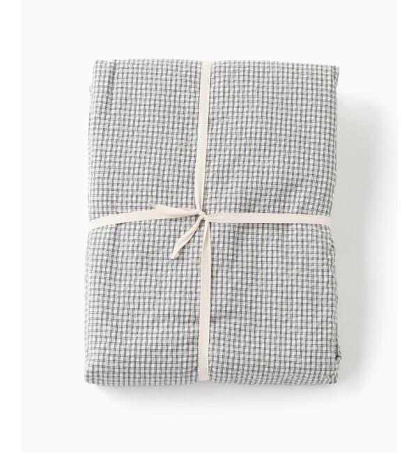 journal standard Furniture「《予約》SUCKER CHECK BOX SHEET S　ボックスシーツ シングル」|その他|