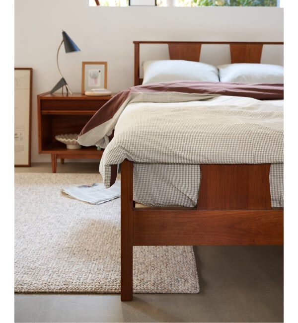 journal standard Furniture「《予約》SUCKER CHECK BOX SHEET S　ボックスシーツ シングル」|その他|