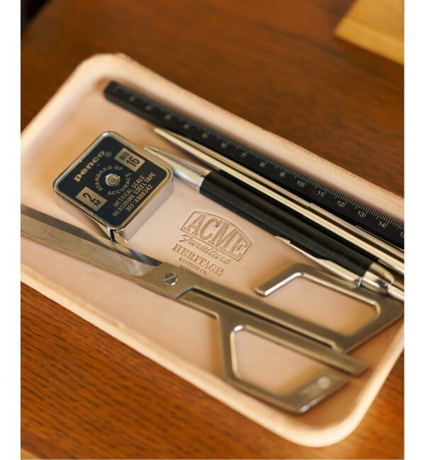 ACME「【HELITAGE LEATHER】ACME別注 LEATHER TRAY　トレイ」|ステーショナリー|