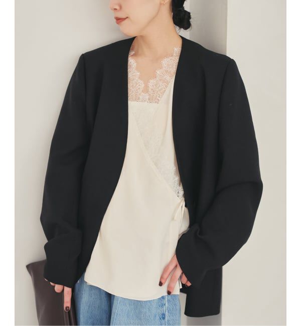 Plage「《追加予約》solstiss frenchlace ジレ 2」|その他|