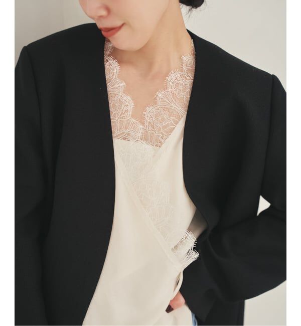 Plage「《追加予約》solstiss frenchlace ジレ 2」|その他|