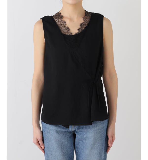 Plage「《追加予約》solstiss frenchlace ジレ 2」|その他|