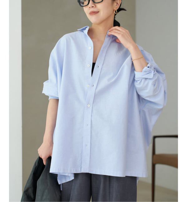 Plage「《追加》Light OX Poncho シャツ 2」|シャツ・ブラウス|