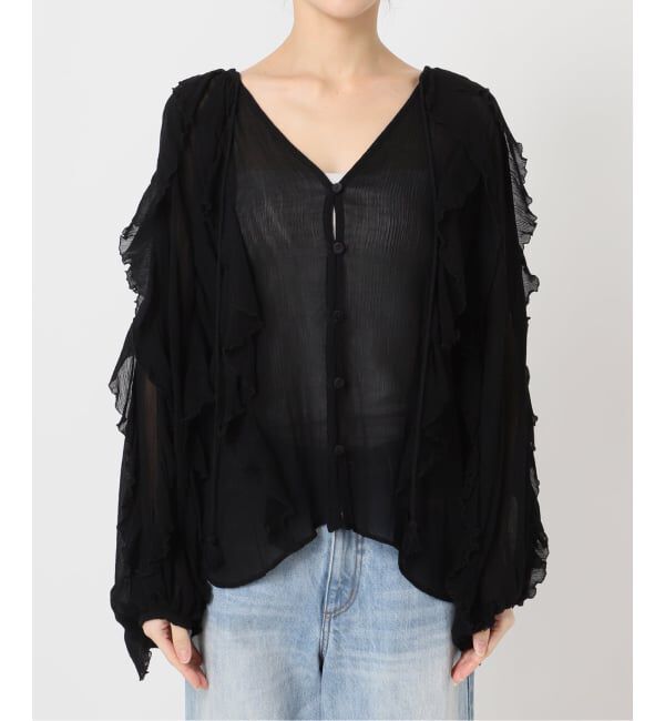 Plage「《追加予約》R&rsquo;IAM FURILL FURILL ブラウス 2」|シャツ・ブラウス|