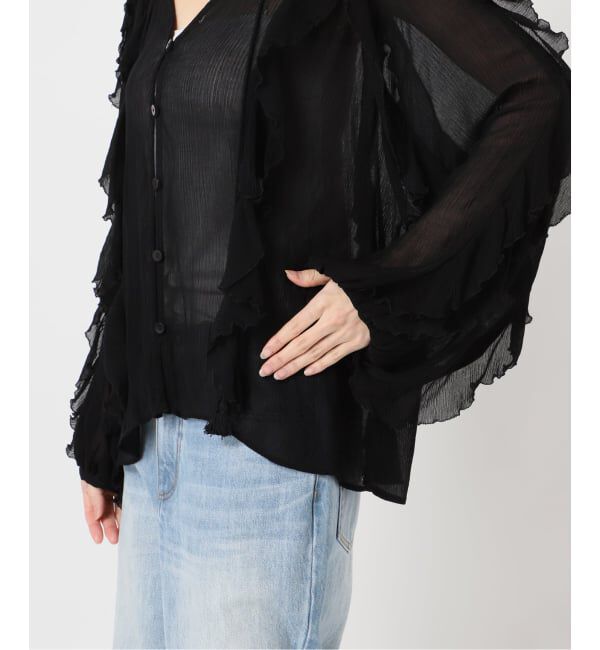 Plage「《追加予約》R&rsquo;IAM FURILL FURILL ブラウス 2」|シャツ・ブラウス|