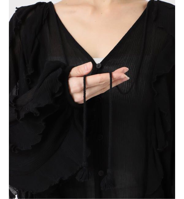 Plage「《追加予約》R&rsquo;IAM FURILL FURILL ブラウス 2」|シャツ・ブラウス|