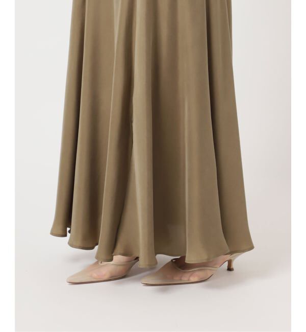 Plage「《追加予約》Washable Fibril ロングスカート 2」|スカート|