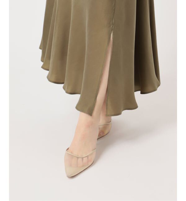 Plage「《追加予約》Washable Fibril ロングスカート 2」|スカート|