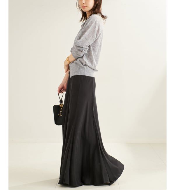 Plage「《追加予約》Washable Fibril ロングスカート 2」|スカート|