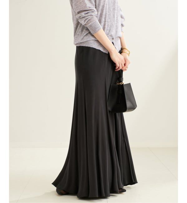 Plage「《追加予約》Washable Fibril ロングスカート 2」|スカート|