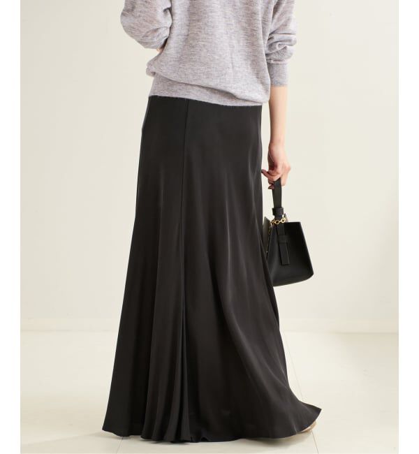 Plage「《追加予約》Washable Fibril ロングスカート 2」|スカート|
