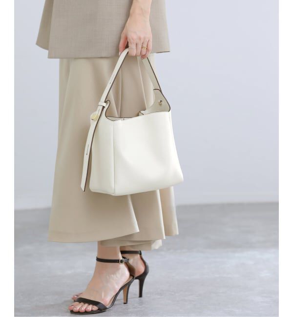 IENA「LORISTELLA/ロリステッラ MINI TOTE BAG トートバッグ 3697」|トートバッグ|ホワイト