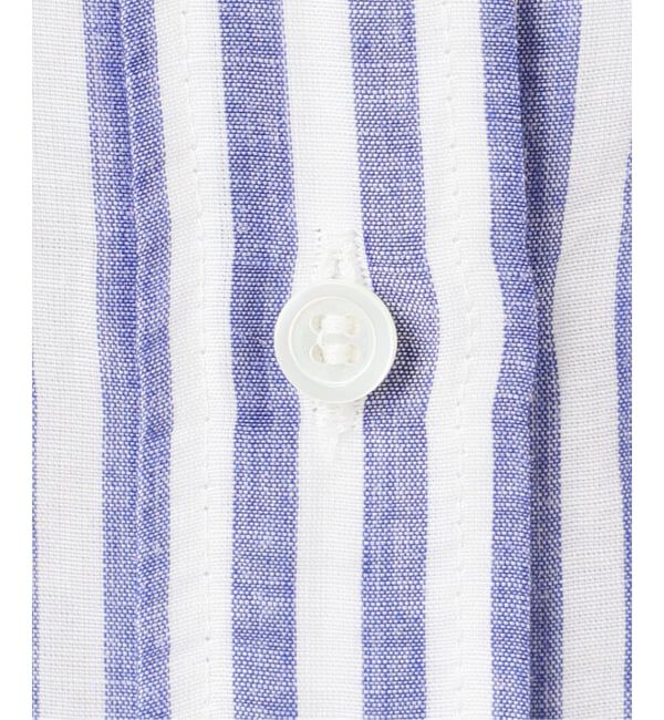 IENA「《一部カラーWEB限定》ラミーリヨセルバンドカラーシャツ」|シャツ・ブラウス|