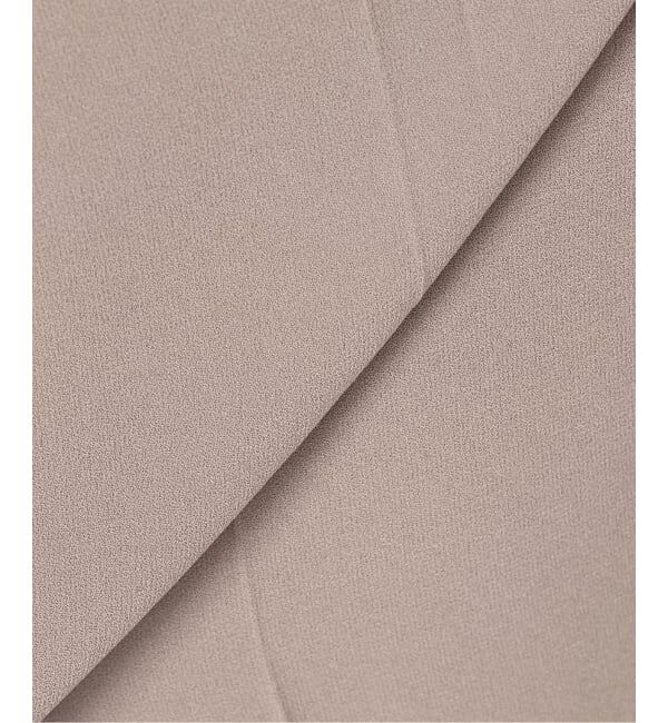 IENA「《追加》ウォッシャブル ジョーゼットスラックス」|スラックス|