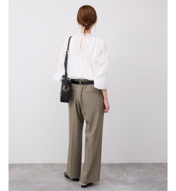 SLOBE IENA「マニーレースブラウス」|シャツ・ブラウス|