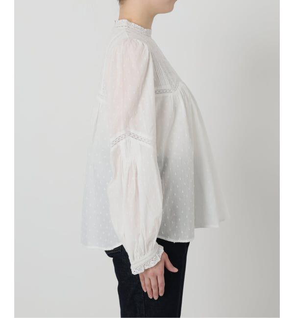 SLOBE IENA「マニーレースブラウス」|シャツ・ブラウス|