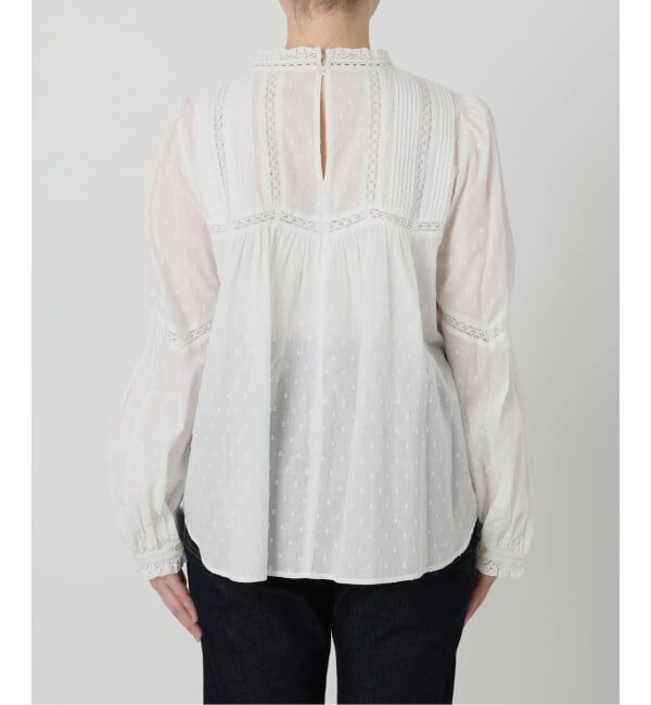 SLOBE IENA「マニーレースブラウス」|シャツ・ブラウス|