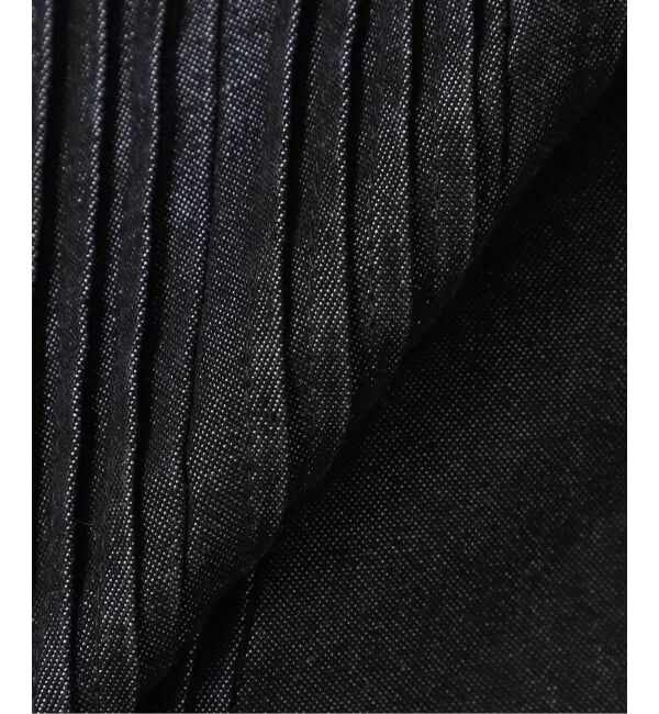 SLOBE IENA「《WEB限定/追加予約》LEDENIM ボサム ペプラムデニムブラウス」|シャツ・ブラウス|