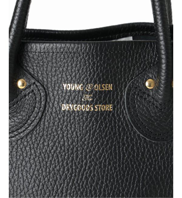 IENA「《WEB限定予約》YOUNG&OLSEN EMBOSSED LEATHER D TOTE S バッグ YO2601-GD003」|トートバッグ|