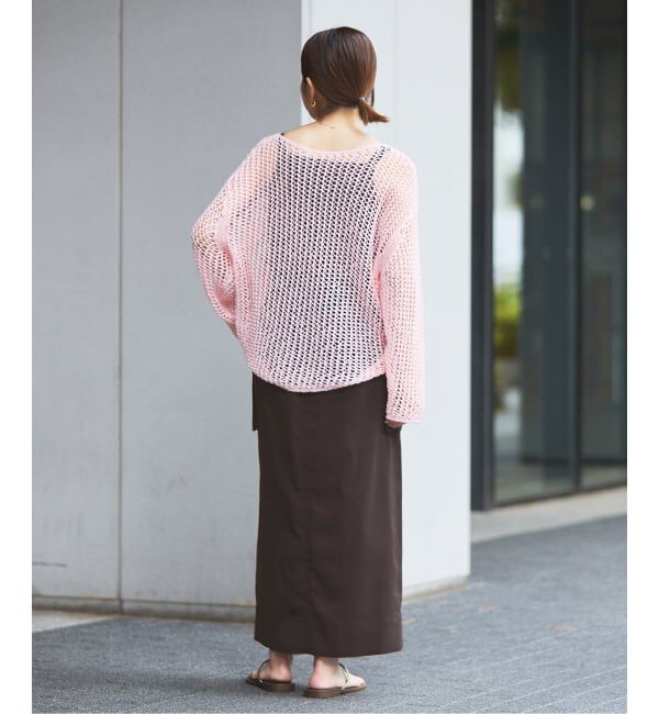 IENA「《予約》ハイツイストペンシルロングスカート」|スカート|