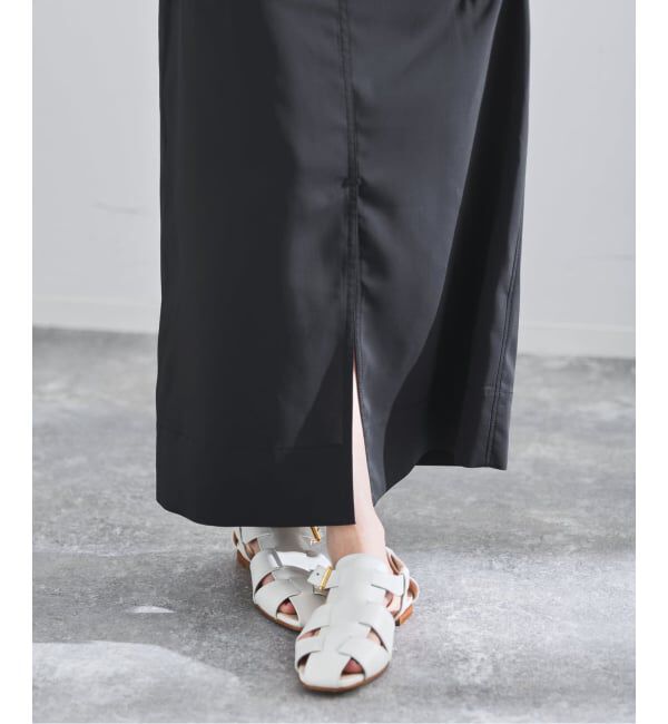 IENA「《予約》ハイツイストペンシルロングスカート」|スカート|