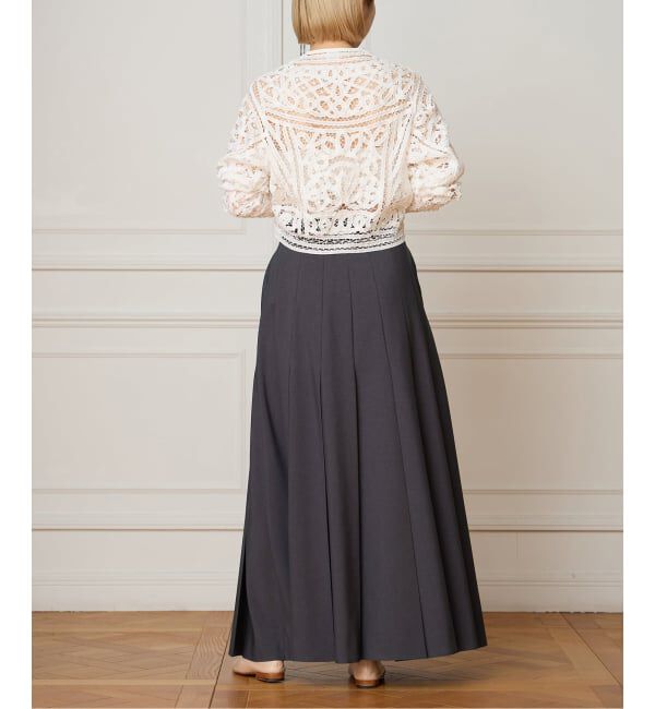 IENA LA BOUCLE「《予約》IENA LA BOUCLE プリーツマキシスカート」|スカート|